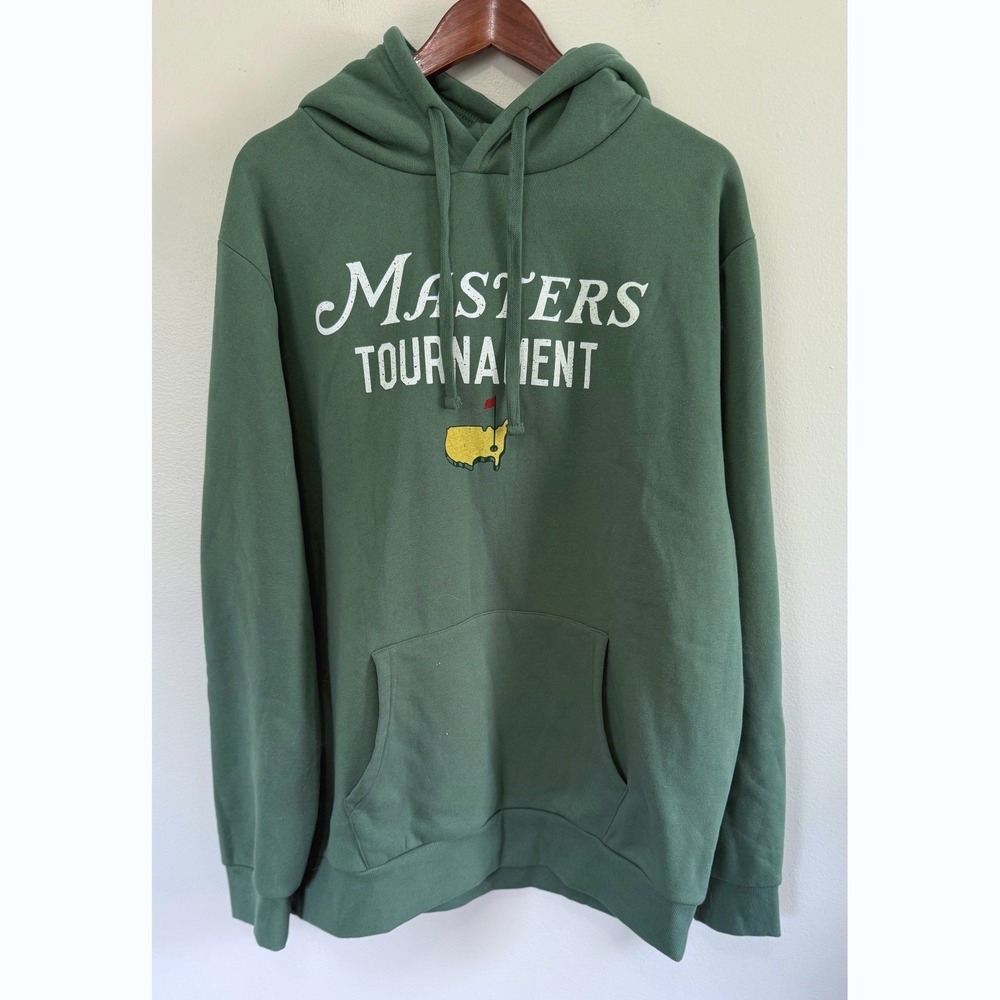 Masters Tournament 2026 Green Logo Hoodie Sweatshirt Augusta Nationals Sz XL NWT
